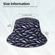 thumbnail image 3 of Balery Sardine Sombreros para el sol para hombre y mujer, sombrero de pescador con UPF 50+, 3 of 6