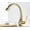 Gold, variant on Kitchen Sink Faucet Pull Out Spout Nozzle Black Oil Brushed Brass Hot & Cold Sink Mixer Tap Deck Mounted Chrome Water Crane Tap Chrome