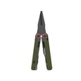 thumbnail image 2 of Swiss Tech 10 in 1 Multitool with Spring Action Shears AUS 8 Steel Blade Carabiner and Sheath Olive, 2 of 6