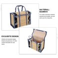 thumbnail image 4 of Gift Basket Gift Basket Bamboo Picnic Basket Hand-woven Picnic Basket Storage Basket Organization O, 4 of 5
