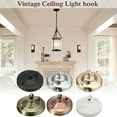 thumbnail image 6 of BAMILL Vintage Ceiling Rose Hook Plate Light Fitting Chandelier Pendant Lamp Parts, 6 of 8