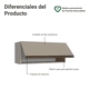 thumbnail image 3 of Alacena Gabinete Superior Cocina Madesa Nice 80cm Crema, 3 of 5