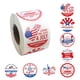 thumbnail image 1 of 500 Unids / Rollo Rollo de s Del Día de La Independencia de Estados Unidos, Cinta Autoadhesiva, Etiquetas de Sellado de Suministros para Fiest A Macarena Pegatina Día de la Independencia, 1 of 7