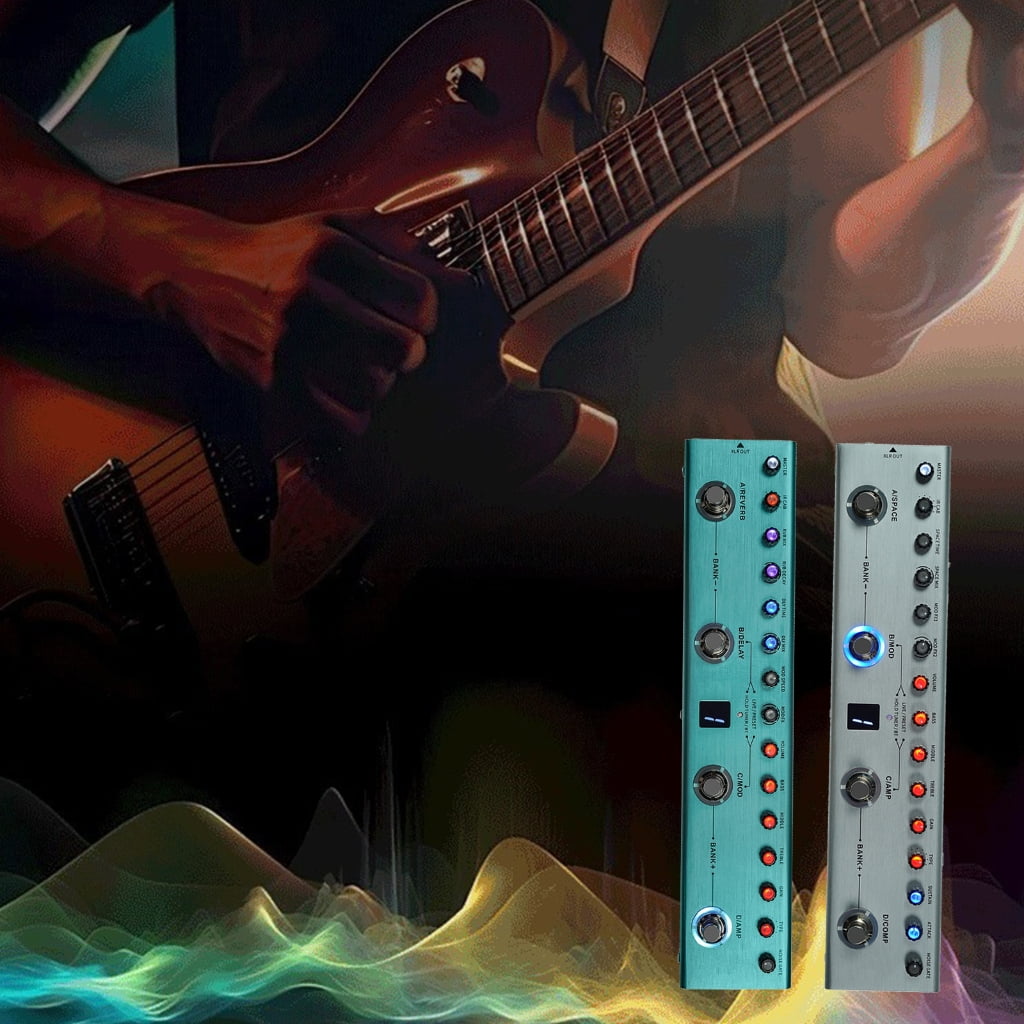 Guitar Pedal Effector 3 Band Equalizers Digital Multiple Effects Guitar Pedal