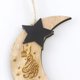 thumbnail image 4 of Style 3 Colgante de madera Eid Mubarak, colgante de estrella de luna de madera, adorno artesanal, 4 of 5