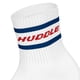 thumbnail image 3 of HUDDLE Calcetines Unisex, pack de 6 – Rayas, logo, Short Crew, calcetines deportivos, color liso Blanco/Azul/Rojo 35-38, 3 of 3