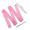 thumbnail image 2 of OUNONA 2Pcs Ribbon Streamers for Dancing Pink Satin for Performance, 2 of 7