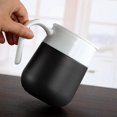 thumbnail image 3 of Taza con aislamiento al vacío, botella de agua de material acero inoxidable con aislamiento térmico de doble pared para la , automóvil, hogar, ejercicio, Negro Soledad Taza para beber, 3 of 10