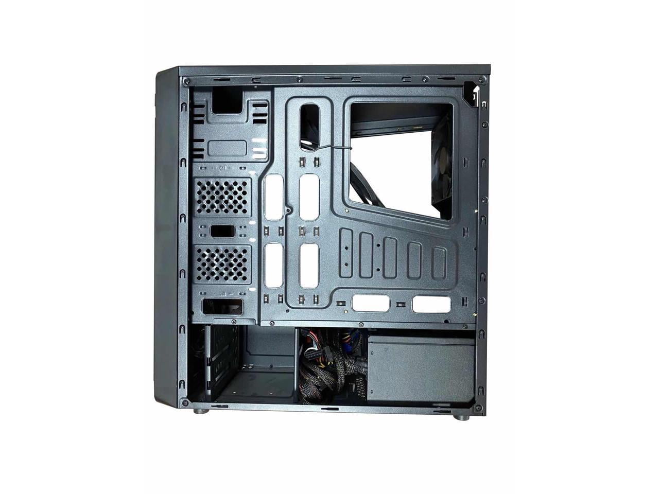 EPOWER EP-2002BB-550 Mid Tower ATX/Micro ATX Black Computer Case with 550W Power Supply