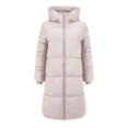 thumbnail image 3 of Pyhlmscde Women's Long Knee Down Cotton Slim Hooded Shoulder Cotton Coat, Winter Jackets for Women, Coats for Women, Womens Coats, 3 of 6