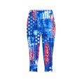 thumbnail image 4 of Pantalones de Yoga de Mujer Capris Impreso Casual Elástico, Pantalones de Yoga de Mujer de Cintura Alta para Todo el Uso de Temporada, 4 of 5