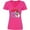 Hot Pink, variant on Inktastic Baby It's Cold Outside Women's V-Neck T-Shirt