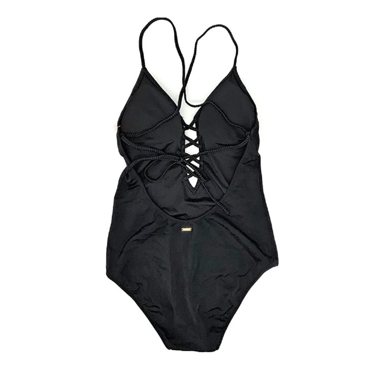 Victoria's Secret ワンピース水着 ブラック Victoria's Secret One-Piece Swimsuit Black Criss-cross Tie