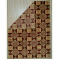 thumbnail image 3 of EORC Red Handmade Afghan Wool Transitional Turkish Knot Rug, 9' x 12', 3 of 4