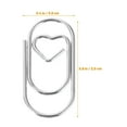 thumbnail image 2 of 50 Pcs Mini Clip Bookmark Paper Clips Sheet Holders Creative Special-shaped Pin Paper Clip Work Office, 2 of 6