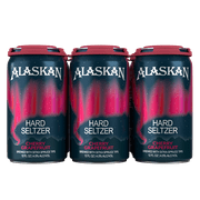 Alaskan Cherry Grapefruit Craft Seltzer Beer, 12 fl oz 6 Pack, Cans 4.5% ABV