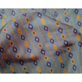 thumbnail image 4 of oneOone Silk Tabby Fabric Stripe & Geometric Ikat Printed Craft Fabric BTY 42 Inch Wide, 4 of 4