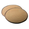 thumbnail image 2 of Round Shape Summer Puppy Cooling Bed Environmental Plant Fiber Cozy Sleeping Pad Mat Bed Mats House Pet Supplies, 2 of 5