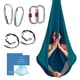 thumbnail image 1 of Hamaca y Columpio de Tela Aérea para Yoga en Casa, Ejercicios de Inversión, Kit Inicial para Todos los Niveles - Duradero con Cintas de Extensión, Mosquetones y Guía de Posturas, 1 of 8