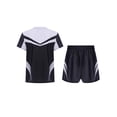 thumbnail image 2 of Rswnyirn Ensembles de Boxe pour Garçons Enfants Uniforme de Boxe Robe de Fantaisie Tenue de Boxeur Noir 6, 2 of 6