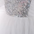 thumbnail image 6 of GYRATEDREAM Girls Dresses Sequin Mesh Tull Flower Girls Party Dress Bridesmaid Ball Gown Wedding Pageant Evening Gown, Size 1-2 Years, 6 of 9