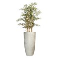 thumbnail image 1 of Artificial Faux Bamboo Tree 54" Fake Plant with Planter, 1 of 3