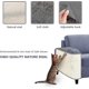 thumbnail image 3 of Protector de sofá para rascar gatos, almohadilla rascadora para gatos con sisal natural para proteger muebles contra gatos, funda para alfombrilla rascadora para protectores de sofás y silla, 3 of 5