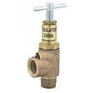 Watts (LF5300A) 1/2" Bypass Relief Valve; 0 - 250 PSI - Lead Free