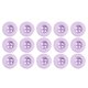 thumbnail image 4 of Botones de resina color caramelo 4 agujeros decoración hecha a mano para niños para manualidades de costura DIY 100 Piezas kenally HA7573-10B, 4 of 6