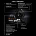 thumbnail image 3 of R1 Concepts Front Brakes and Rotors Kit |Front Brake Pads| Brake Rotors and Pads| Super Duty Brake Pads and Rotors| Hardware Kit WHXH1-40128, 3 of 3