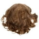 thumbnail image 1 of Peluca de cabello rubio corto y rizado para mujer, gran peluca ondulada para decoración diaria de fiestas., 1 of 6