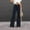 Navy, variant on Black Petite Pants for Petite Women's Fashion Solid Color Bootcut Pants Casual Flared Long Trousers