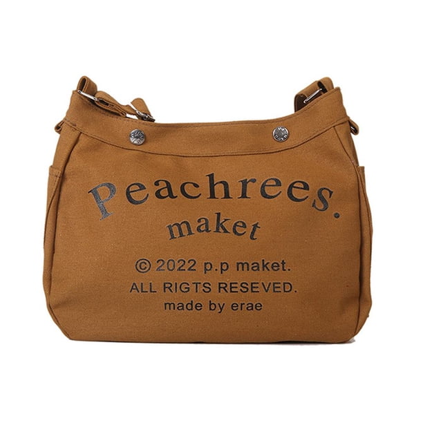 Wartleves Bolso de hombro de lona de gran capacidad para primavera y verano, bolso de mano U6 para mujer