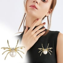 Halloween Decorations Spider Brooch Spider Pins,Backpack Pins,Funny Animal Brooch,Halloween Brooch for Bookbags Clothes/Jackets & Hat Decoration,Halloween Decoration Accessories