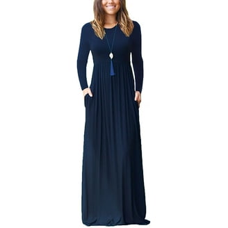 free people navy blue dress Free People Forever Time Dress Blue/Black Combo Large