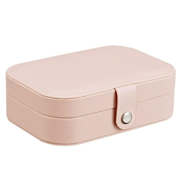Matsuzay Espejo cosmético de maquillaje con luz LED con pinceles de maquillaje Caja de espejo de maquillaje plegable de viaje Espejo compacto portátil Almacenamiento y organización del hogar Rosado Matsuzay HA024625-01