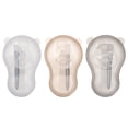 thumbnail image 1 of CIMAXIC Durable PP Mixing Spoon Set for Storage Assorted Color 3 Sets,5.67"X3.5"X1.65", 1 of 5
