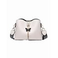 thumbnail image 1 of Bolso Xtellar Bandolera Blanco Mano Dama Cuero Impermeable De Viaje Color Blanco, 1 of 5