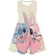 thumbnail image 1 of 2023 año Disney Stitch dibujos animados 3D estampado niñas Stitch lindo vestido fiesta de cumpleaños princesa Navidad vestido apto para niñas tamaño 6M-140T10T Gao Jinjia LED, 1 of 2