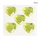thumbnail image 3 of Matsuzay Pegatinas de diamantes de imitación de corazón, gemas de cristal acrílico, adornos ornamentales, de mano para álbum de Artesanía Amarillo claro, 3 of 6