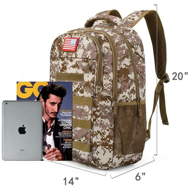 Camo Backpack Military Teen Boys Backpacks for School Army