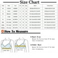 thumbnail image 3 of Clearance Full Coverage Bras for Women Xunlbb Plus Size Woman's Lace Flower Gathered Together Large Size Daily Bra Underwear No Rims(Wine,M), 3 of 5