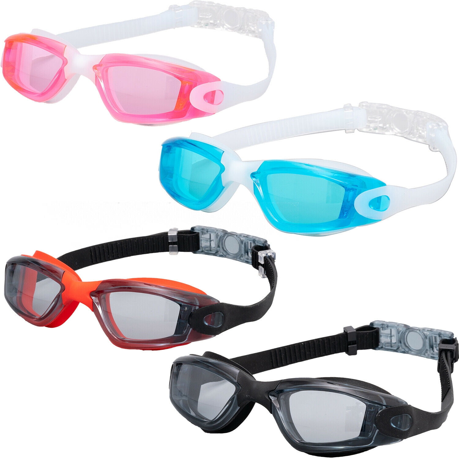 Pink Swimming Goggles Lot of 2 Details about   Dolfino KIds Youth 7 