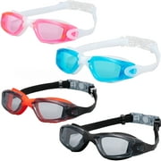 Cooligg Swim Goggles, Swimming Goggles No Leaking Anti Fog Adult Men Women Youth