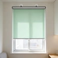 thumbnail image 4 of Adjustable Roller Window Shade No Drill Suction Cup, Sun Shade Blind Expandable UV Blocking Sunscreen Curtain for Bedroom Living Room Office Car Windshield Home Sun Protection, 49*20in, Green, 4 of 8