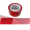 thumbnail image 1 of Rouleau (Rouge, 5cm x 50m x 2 mil, Joints de Sécurité) Bande de Transfert de Sécurité Total Tamper Invisible, 1 of 1