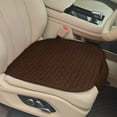thumbnail image 2 of Comfortable Front Car Seat Covers Linen Material Breathable Sweat-Absorbent for Long Driving Universal Fit for Most Sedans Suvs Protection Against Liquid Daily Wear Jeans Fading, 2 of 6