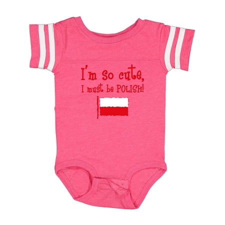 

Inktastic So Cute Polish Gift Baby Boy or Baby Girl Bodysuit