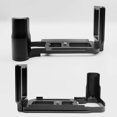 thumbnail image 1 of Quick Release L Plate Vertical Hand Grip Holder Bracket Double Handle for DF DSLR Camera Black, 1 of 6