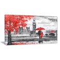 thumbnail image 2 of Design Art - Couples Walking in Paris, 2 of 3